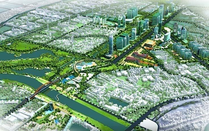 Hình ảnh một thành phố tương lai tươi sáng với kiến trúc hiện đại, công nghệ tiên tiến và không gian xanh mát, minh họa viễn cảnh tích cực